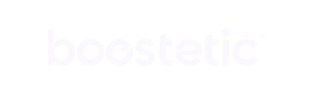 Boostetic Logo - White